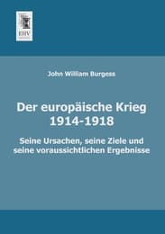 Cover von Der europäische Krieg (1914-1918)