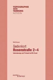 Cover von Gedenkort Rosenstraße 2-4
