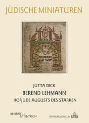 Cover von Berend Lehmann