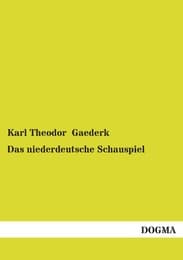 Cover von Das niederdeutsche Schauspiel