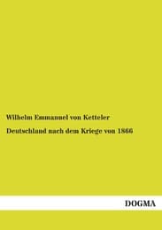 Cover von Deutschland nach dem Kriege von 1866