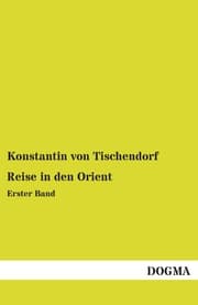 Cover von Reise in den Orient