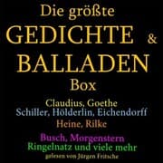 Cover von Die größte Gedichte und Balladen Box: 800 Meisterwerke