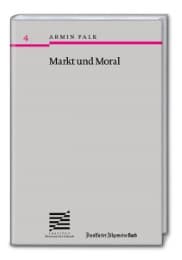 Cover von Markt und Moral