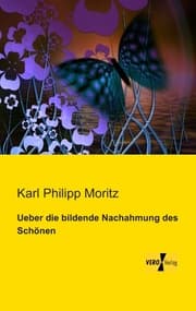 Cover von Ueber die bildende Nachahmung des Schönen