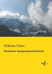 Cover von Deutsches Aussprachewörterbuch