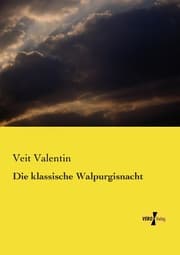 Cover von Die klassische Walpurgisnacht
