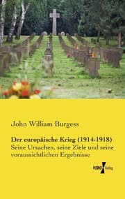 Cover von Der europäische Krieg (1914-1918)
