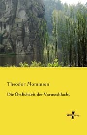 Cover von Die Örtlichkeit der Varusschlacht