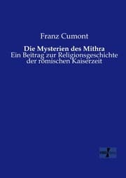 Cover von Die Mysterien des Mithra