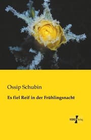 Cover von Es fiel Reif in der Frühlingsnacht