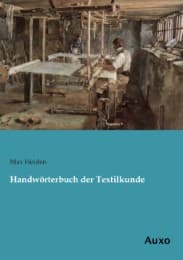 Cover von Handwörterbuch der Textilkunde