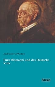 Cover von Fürst Bismarck und das Deutsche Volk