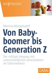 Cover von Von Babyboomer bis Generation Z