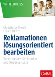 Cover von Reklamationen lösungsorientiert bearbeiten