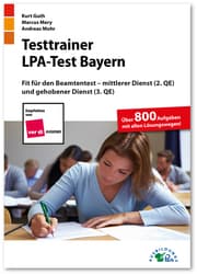 Cover von Testtrainer LPA-Test Bayern