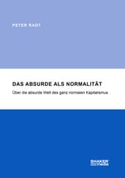 Cover von Das Absurde als Normalität