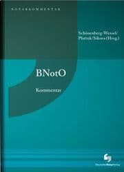Cover von BNotO