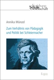 Cover von Zum Verhältnis von Pädagogik und Politik bei Schleiermacher