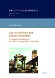 Cover von Geschichtlichkeit und Lebensverständnis
