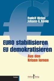 Cover von Euro stabilisieren EU demokratisieren