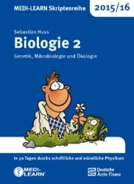 Cover von MEDI-LEARN Skriptenreihe 2015/16: Biologie 2