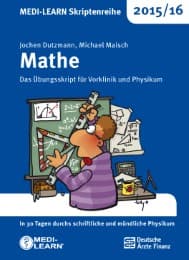 Cover von MEDI-LEARN Skriptenreihe 2015/16: Mathe