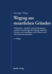 Cover von Wegzug aus steuerlichen Gründen