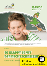 Cover von So klappt es mit der Rechtschreibung