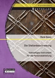 Cover von Die Stellenbeschreibung - vielseitiges Instrument für die Personalabteilung