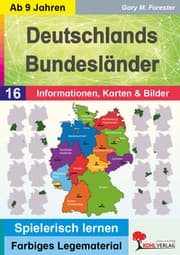 Cover von Deutschlands Bundesländer / Informationen, Karten und Bilder