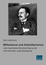Cover von Militarismus und Antimilitarismus