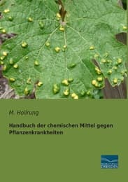 Cover von Handbuch der chemischen Mittel gegen Pflanzenkrankheiten