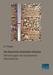 Cover von Die Deutschen Eisenbahn-Gesetze
