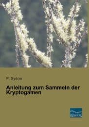 Cover von Anleitung zum Sammeln der Kryptogamen