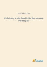 Cover von Einleitung in die Geschichte der neueren Philosophie