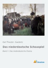 Cover von Das niederdeutsche Schauspiel