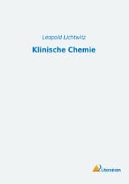 Cover von Klinische Chemie