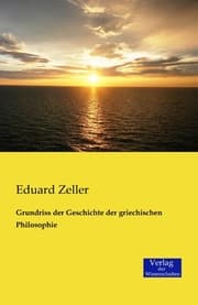 Cover von Grundriss der Geschichte der griechischen Philosophie