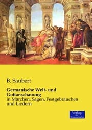 Cover von Germanische Welt- und Gottanschauung