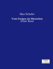Cover von Vom Ewigen im Menschen