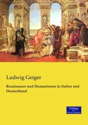 Cover von Renaissance und Humanismus in Italien und Deutschland