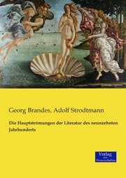 Cover von Die Hauptströmungen der Literatur des neunzehnten Jahrhunderts