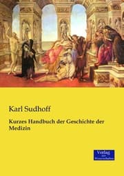 Cover von Kurzes Handbuch der Geschichte der Medizin
