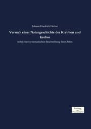 Cover von Versuch einer Naturgeschichte der Krabben und Krebse