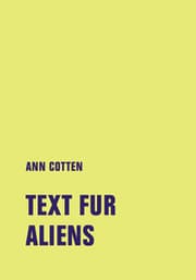Cover von Text fur Aliens