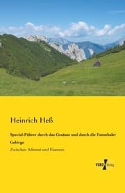 Cover von Special-Führer durch das Gesäuse und durch die Ennsthaler Gebirge