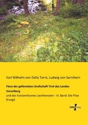 Cover von Flora der gefürsteten Grafschaft Tirol des Landes Vorarlberg