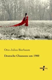 Cover von Deutsche Chansons um 1900