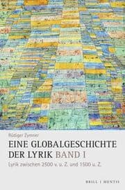 Cover von Eine Globalgeschichte der Lyrik I